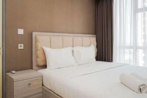 Fully Furnished with Comfortable 3BR Apartment at M-Town Residence By Travelio